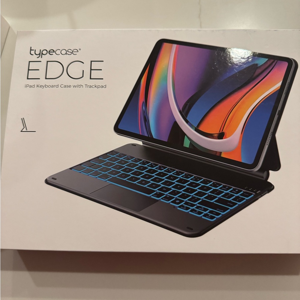 Typecase edge ipad keyboard with trackpad